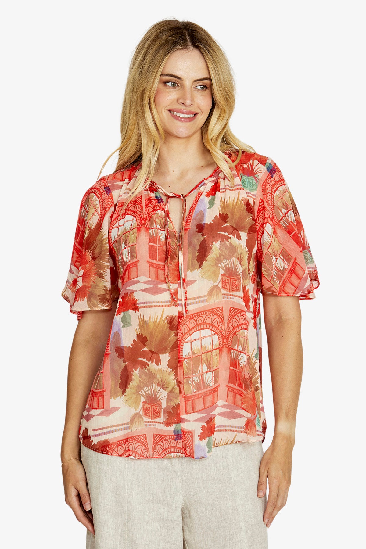 Sophia Bell Sleeve Blouse