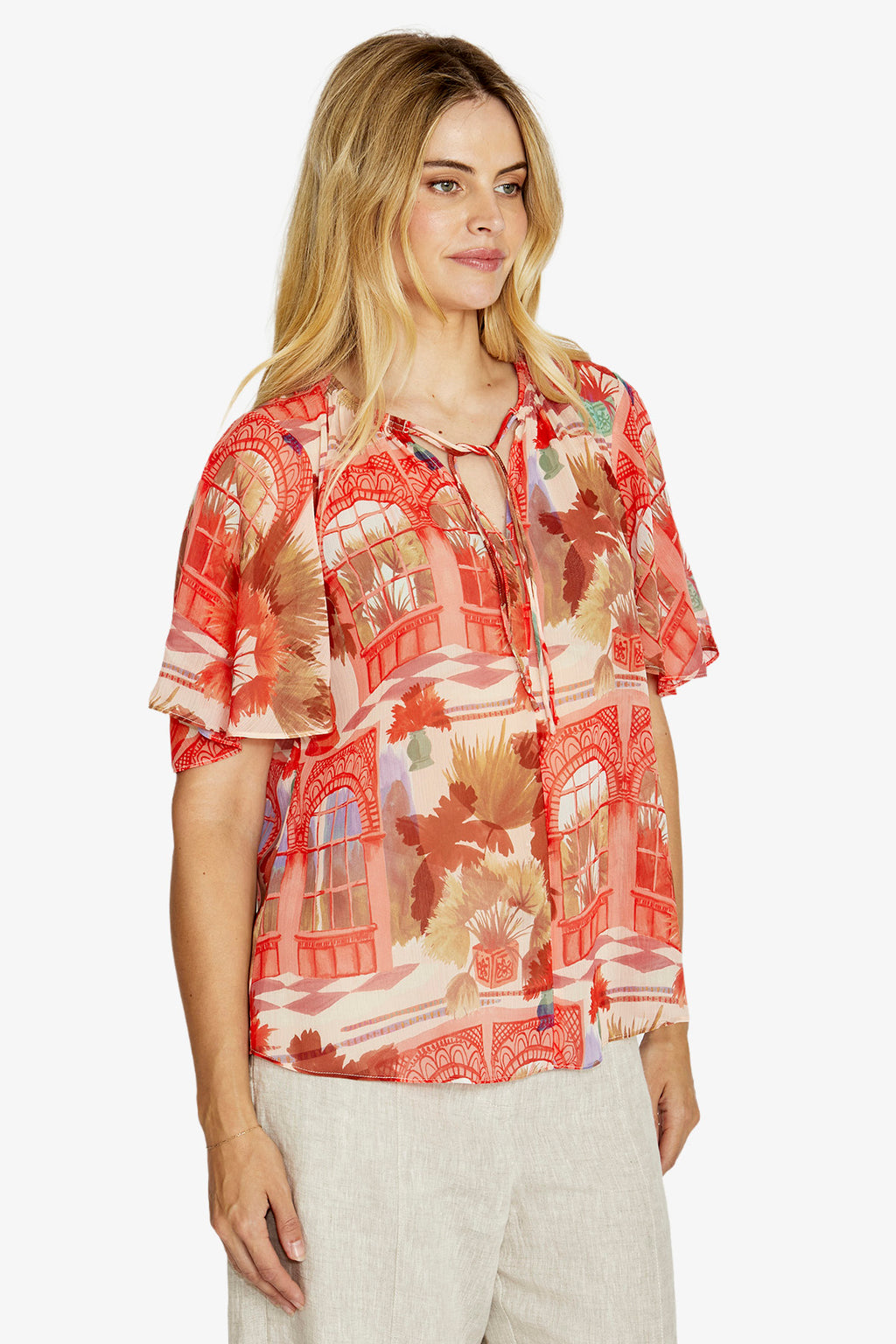 Sophia Bell Sleeve Blouse