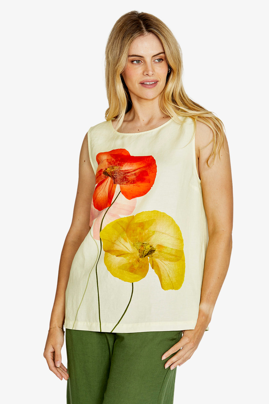 Paola Sleeveless Top