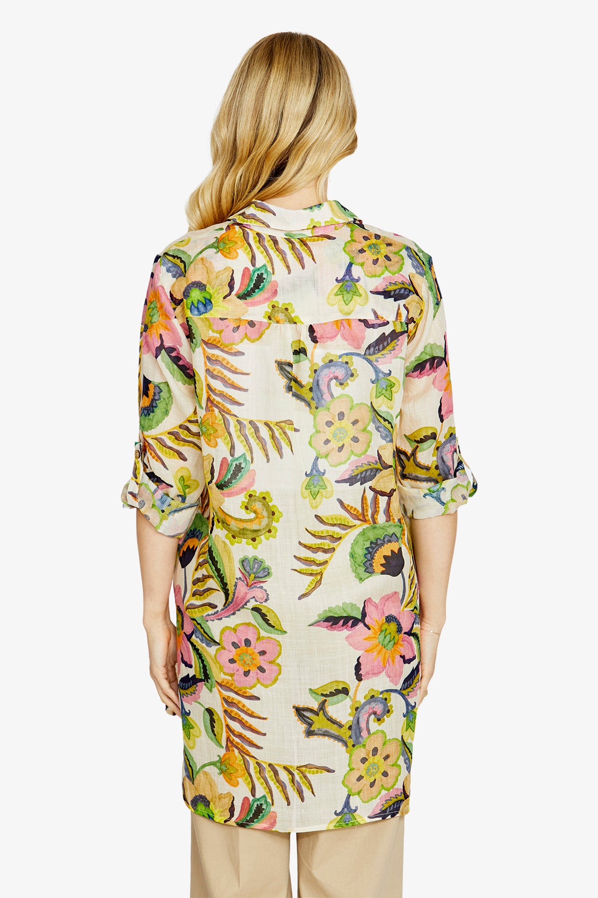Angela L/Slv Tunic Shirt
