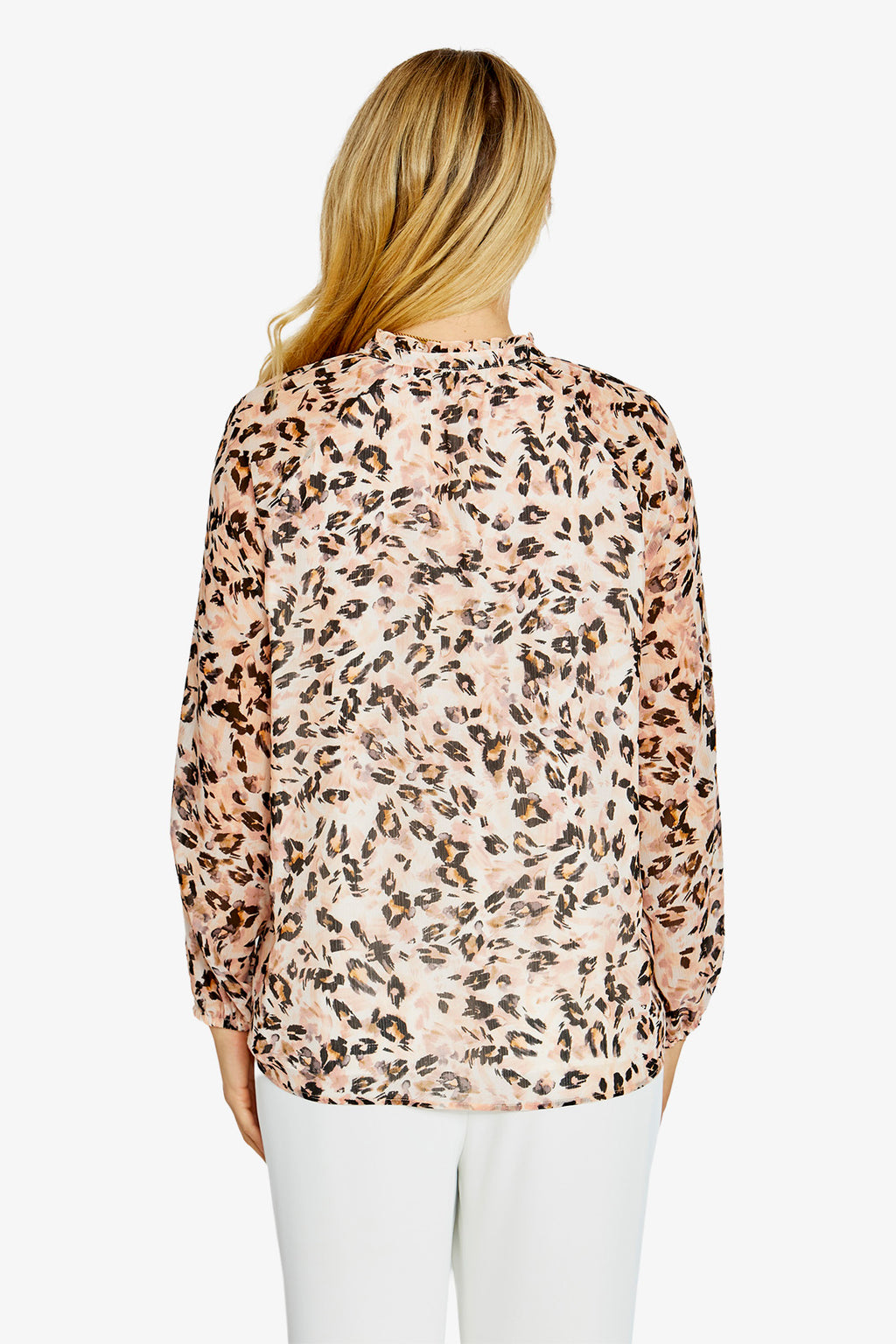 Jaguar Prt L/Slv Blouse