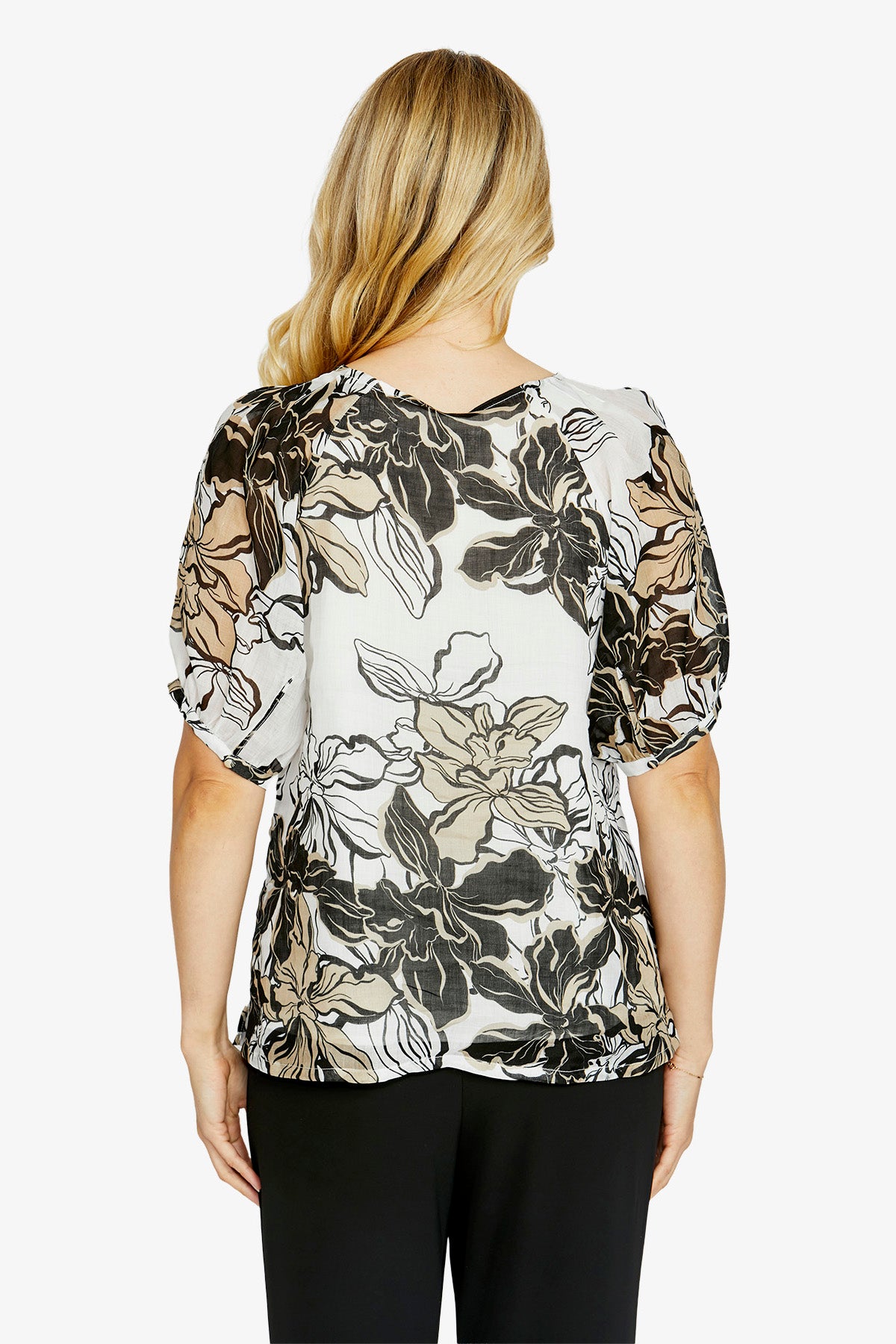Eden Bubble Slv Top