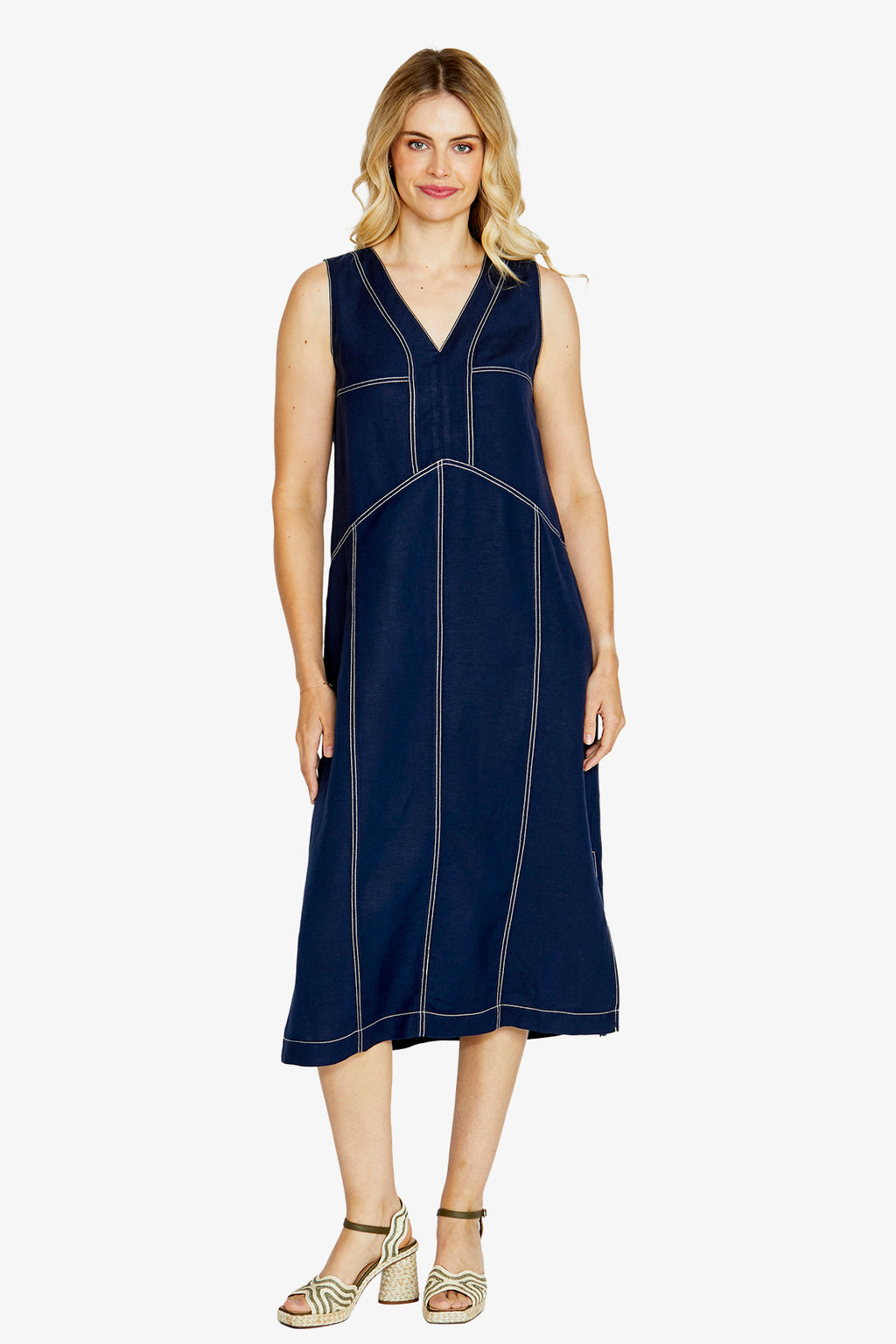 Luca V-Neck Maxi Dress