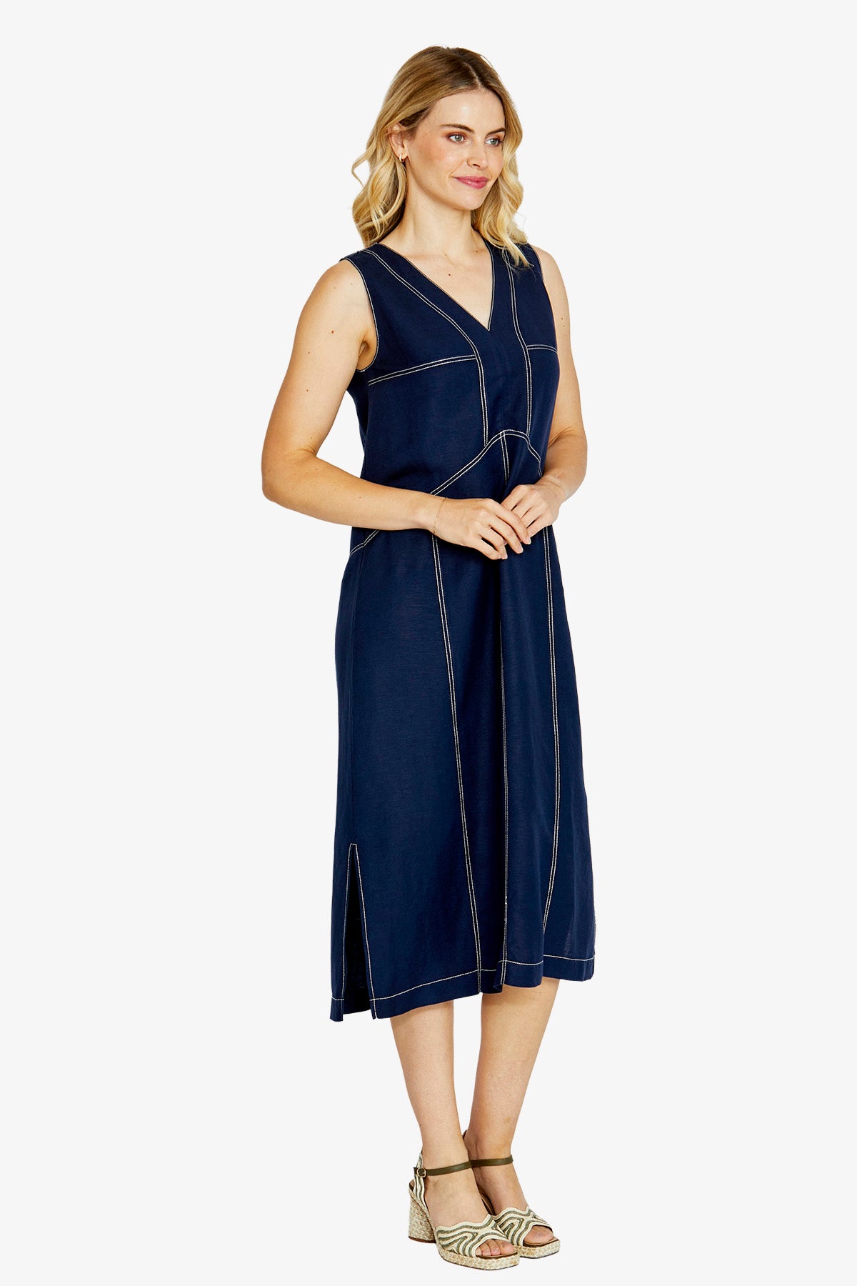 Luca V-Neck Maxi Dress