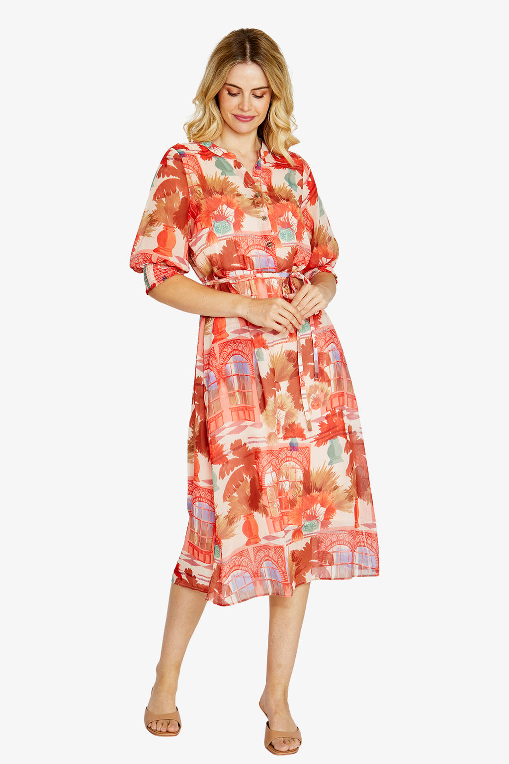 Katie Button Midi Dress
