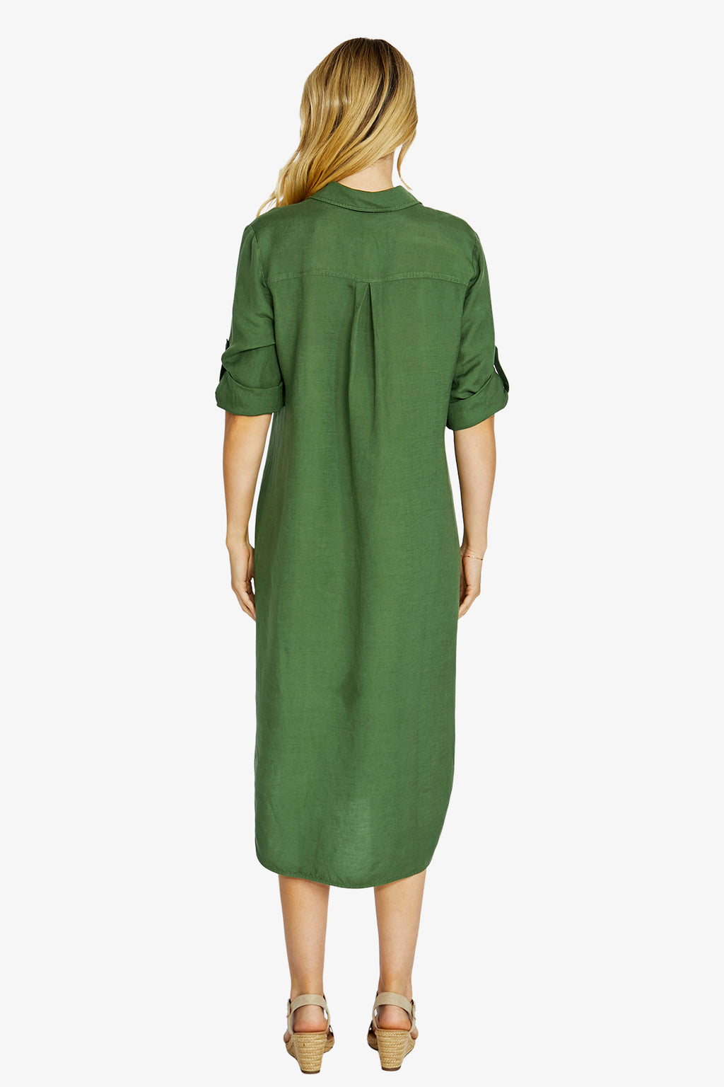 Alexi Button Shirt Dress