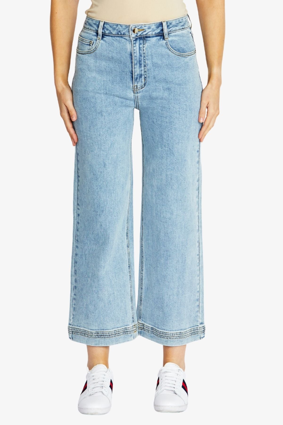 Aria High Waist Denim Jean