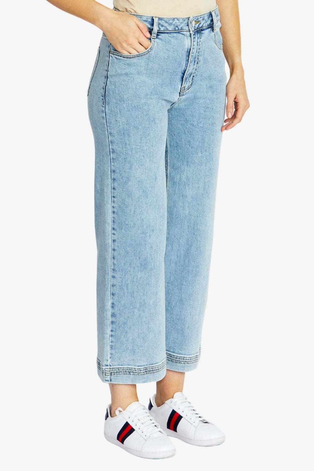 Aria High Waist Denim Jean