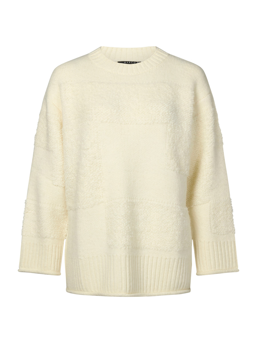 Boucle Patchwork Sweater