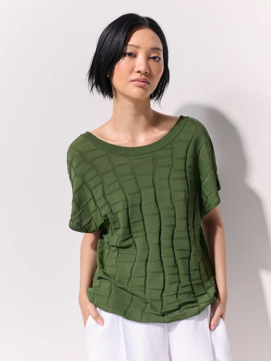 Two Way Textured Knit