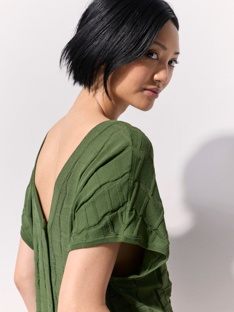 Two Way Textured Knit