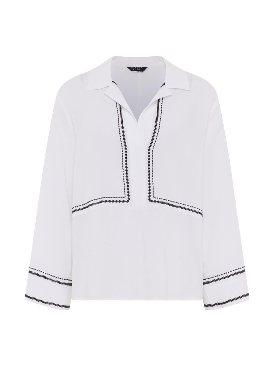 Embroidered Overshirt