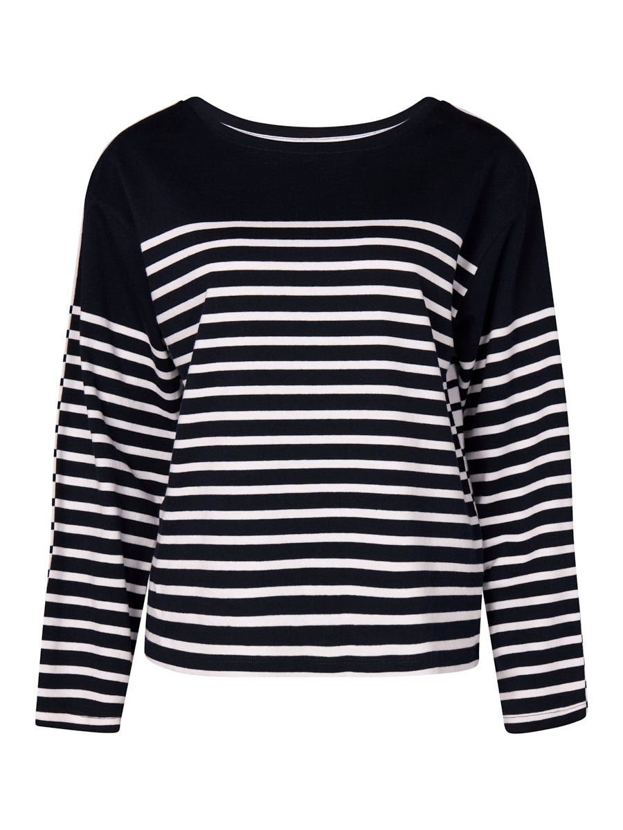 Two Way Stripe Sweat