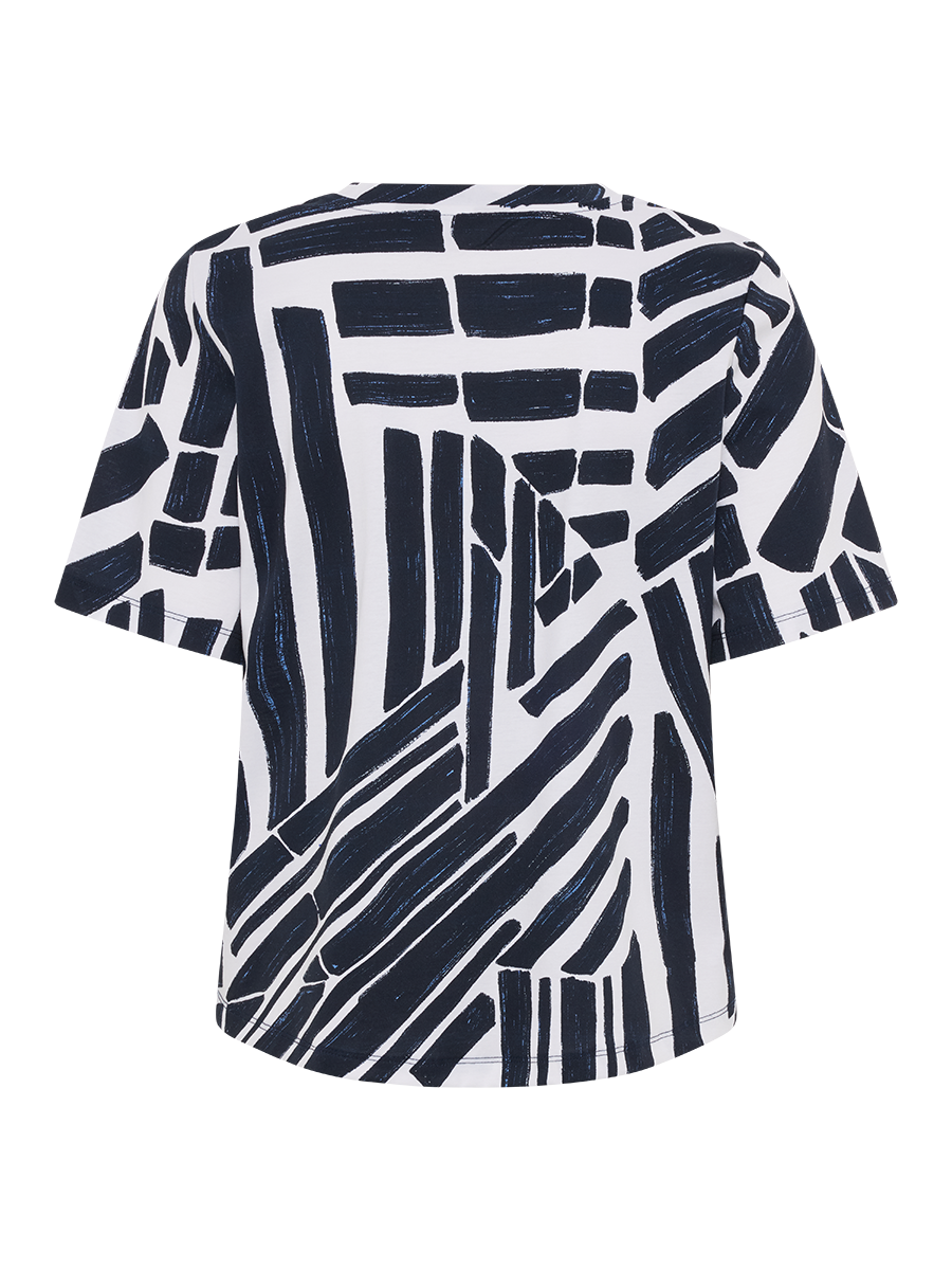 Mixed Medley Striped Tee