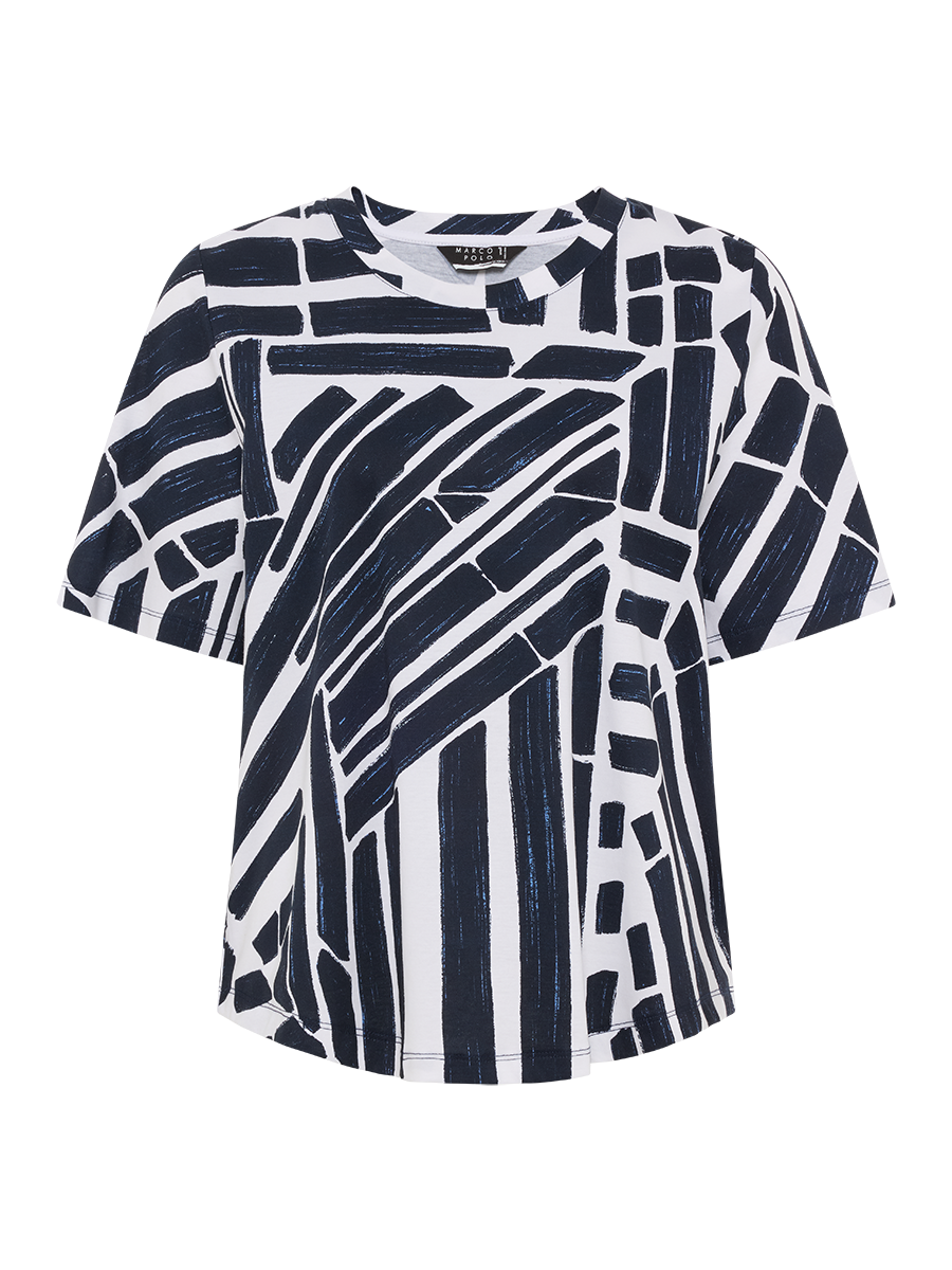 Mixed Medley Striped Tee