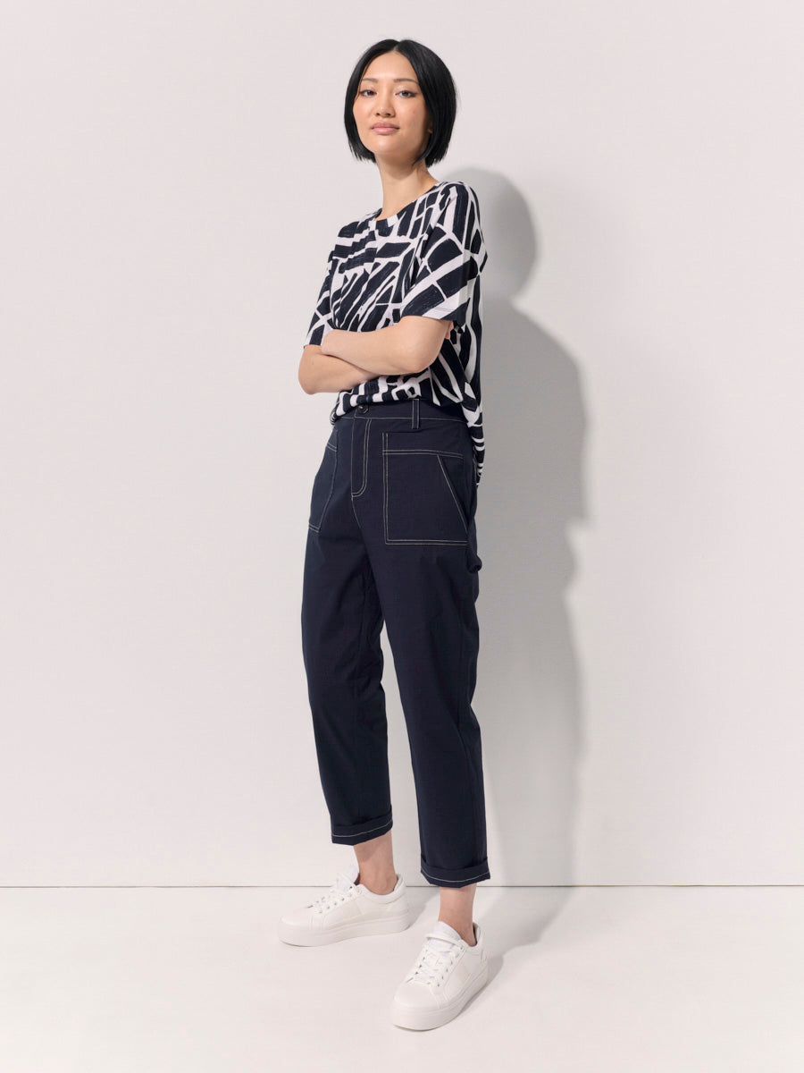 Mixed Medley Striped Tee