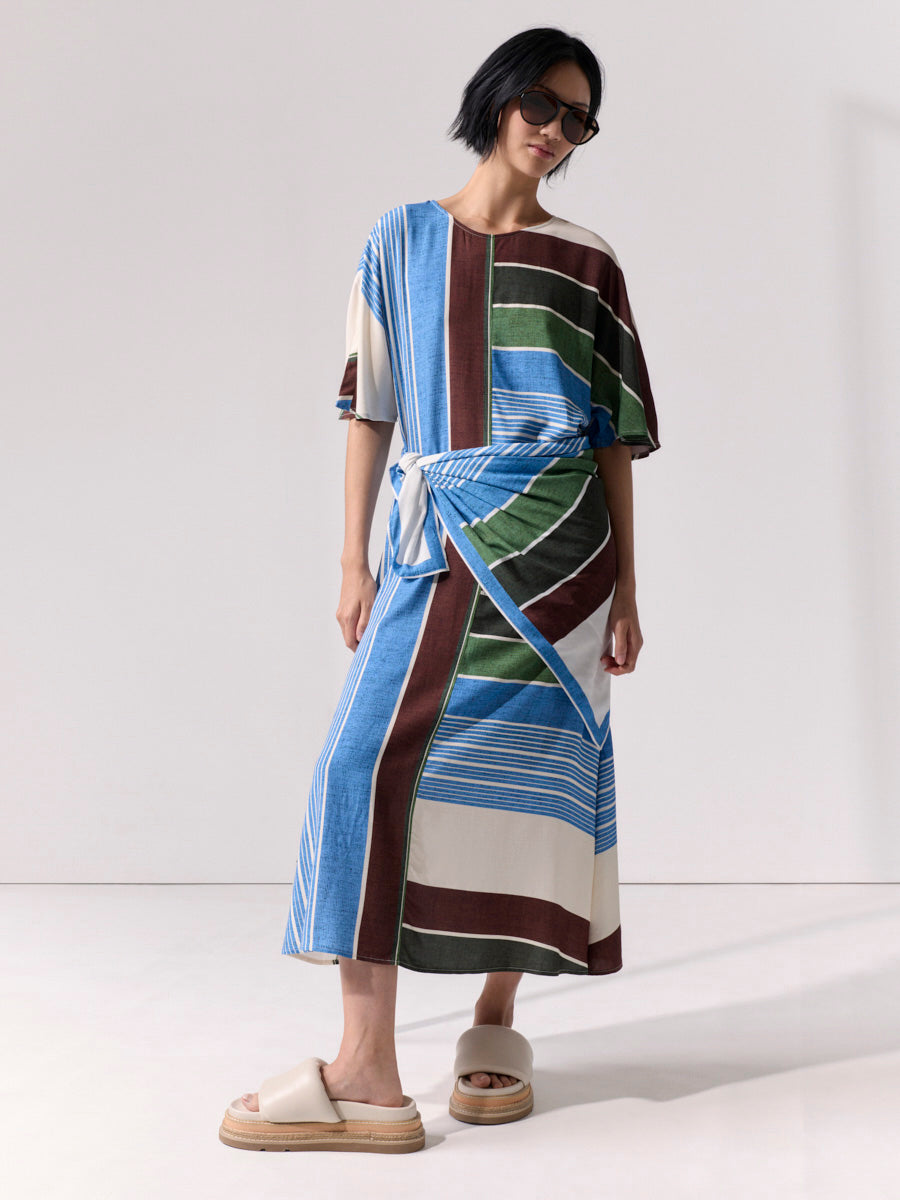 Seascape Stripe Dress