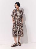 Floral Drift Shirtdress