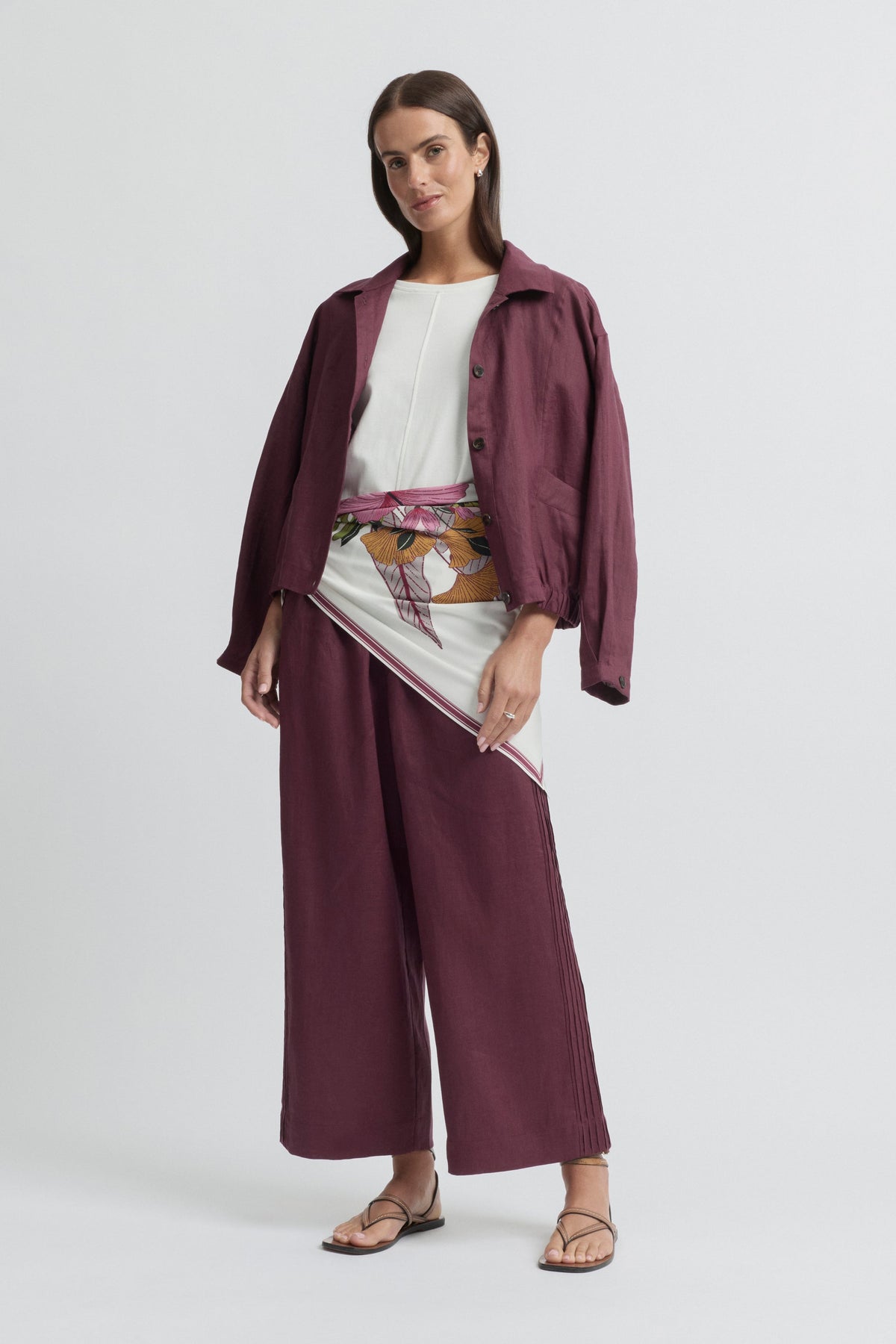 Tirari Pintuck Pant