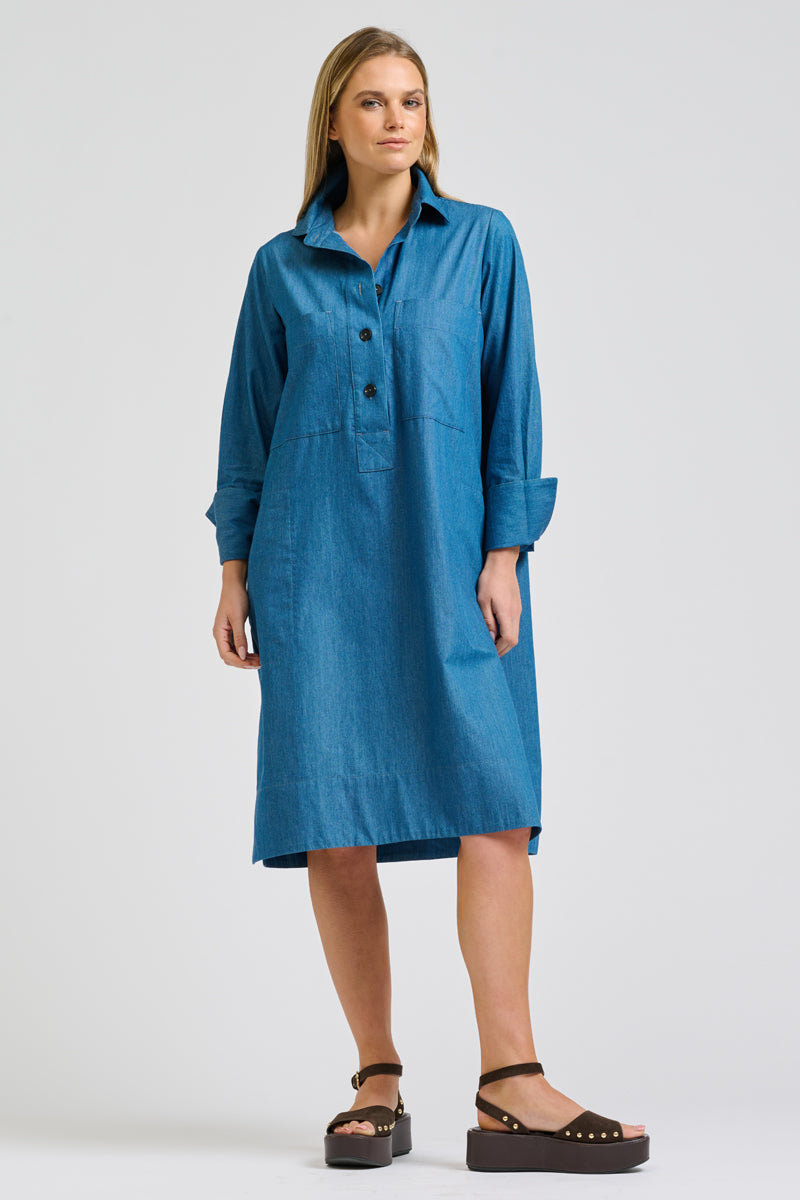 The Jane Utility Popover Dress