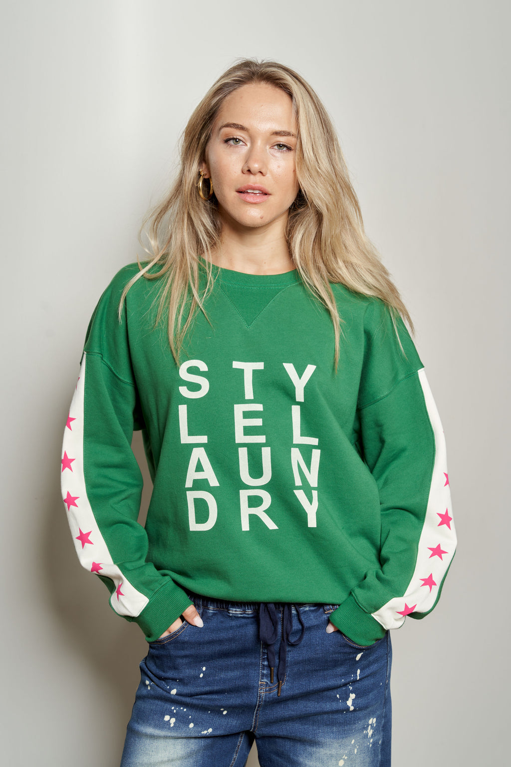 Stars and Logo Sweat