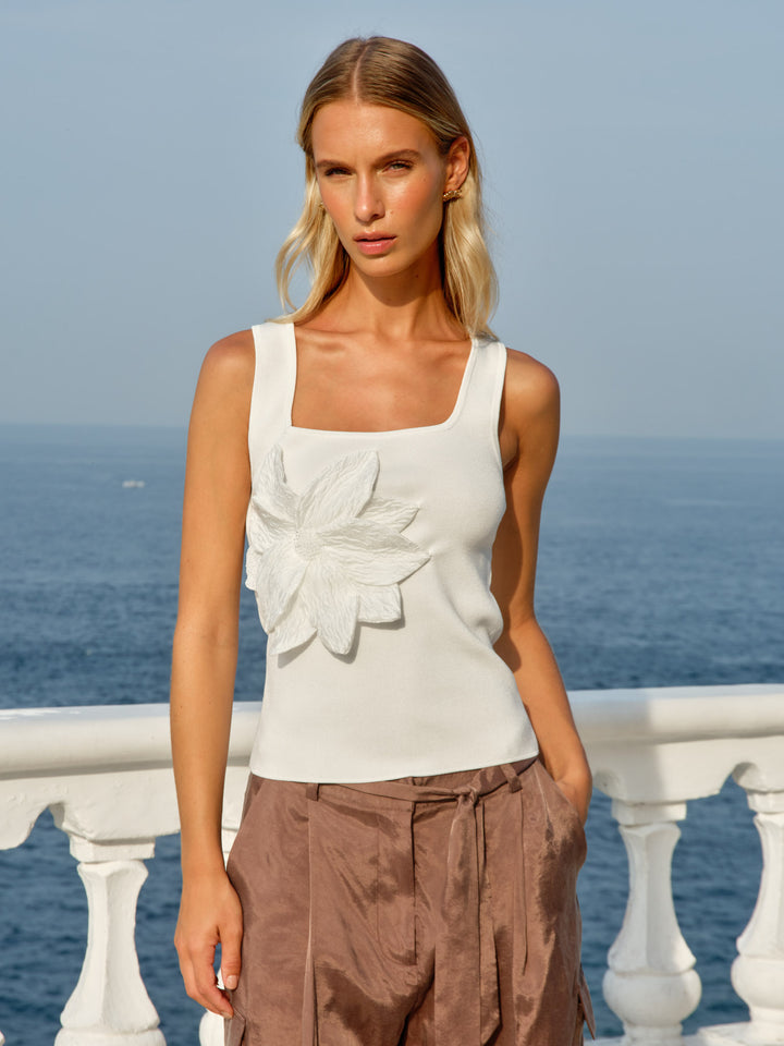 Ingrid Applique Tank