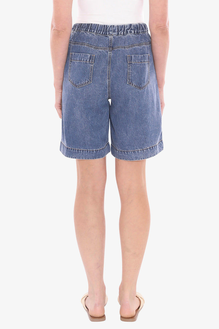 Soft Denim Shorts