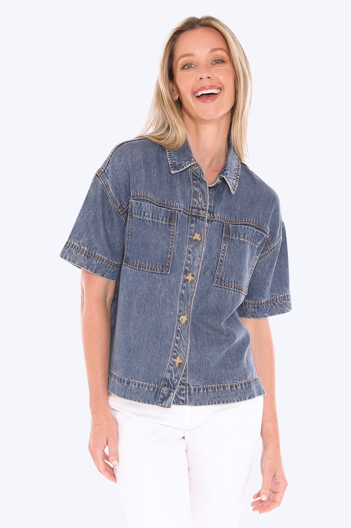 Soft Denim S/S Shirt